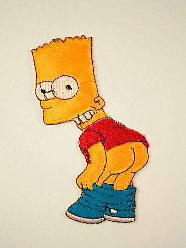 Nažehlovačka Bart Simpson