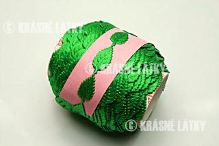 Lísteček zelený - stuha 