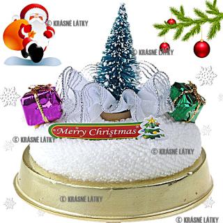 Merry Christmas - bavlněný ručník 295 x 292