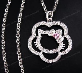 Krásný náhrdelník Hello Kitty
