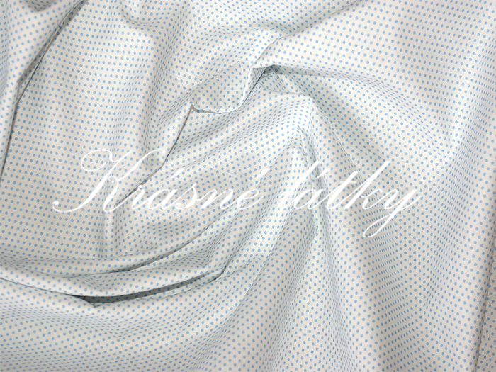 Velmi drobné puntíky š. 160cm 100% bavlna,béžový puntík,b podklad