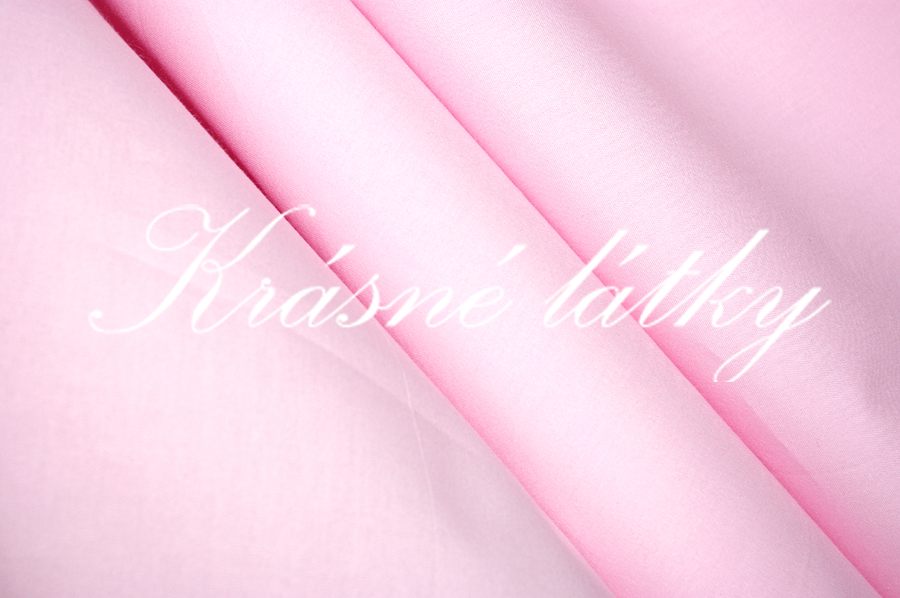  růžové plátýnko na dětská prostěradla, šíře 150 cm 130 g/m2