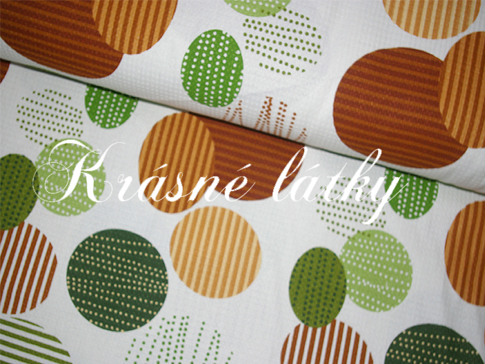 Vaflové piké Oplatky 100% bavlna š. 240cm, krásná kvalita zelená