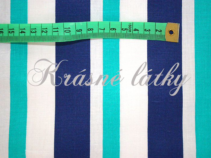 Pruhy 100% bavlna, 180gr/m2