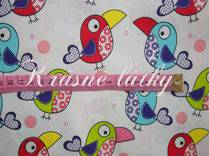 Tukani máta mint š.160 cm, 100% bavlna, hladké plátno