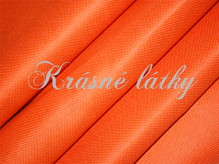 160x45cm látka na sedací vaky, kočárky aj. oranžová