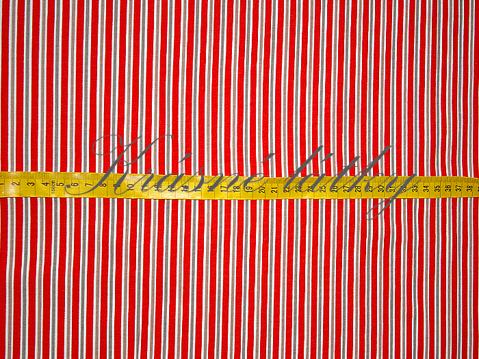 Pruhy hnědé, satén, 100% polyester