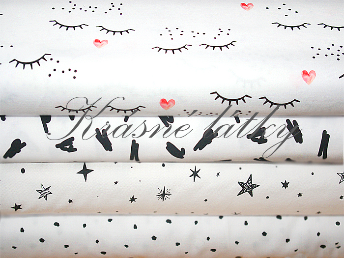 Bubáci z komína - 100% bavlna, š. 140 cm, 130 g/m2