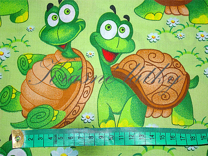 160 x 42 cm Želvy - š.160 cm 100% bavlna