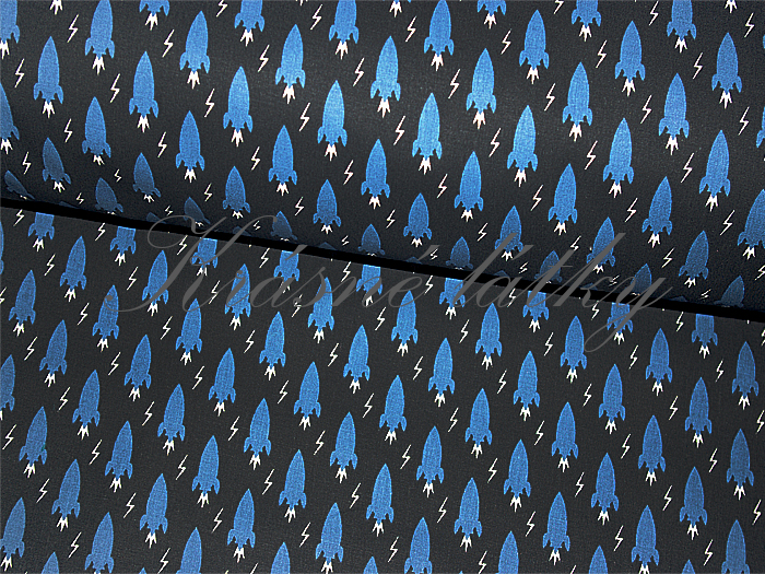 94 cm Raketa - 100% bavlna, š. 150 cm, 120 g/m2