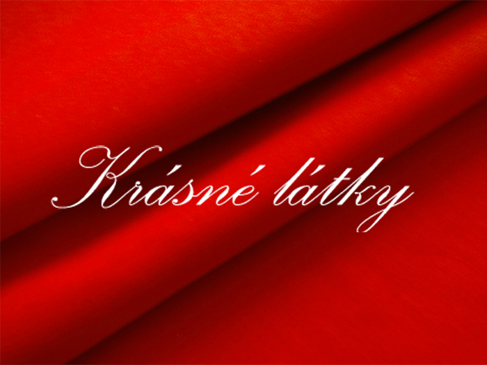 Role 101 m červené kvalitní bavlněné plátno š. 150 cm, 140 g/m2,jednobarevné látky metráž 