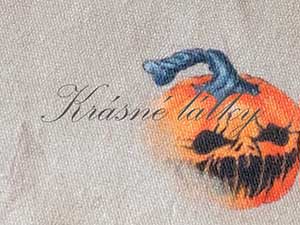 160 x 95 cm Látka Halloween dýně, kostlivec, bavlněné plátno, látky metráž