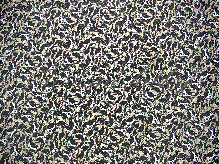 280 x 91 cm Buldočci - 60% bavlna, 40% polyester, š. 280 cm, 180 g/m2, dětské látky metráž