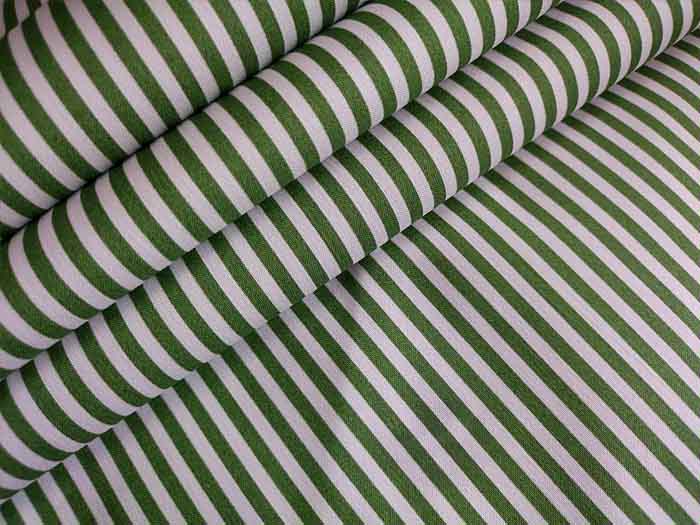 Pruhy světle zelená tráva, dětské látky metráž