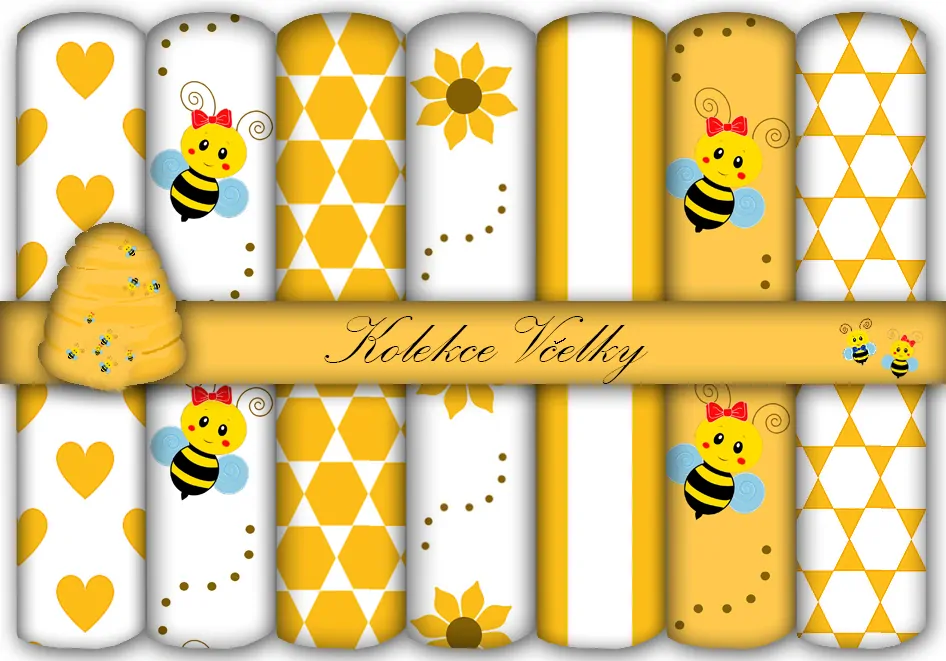vcela kolekce latek