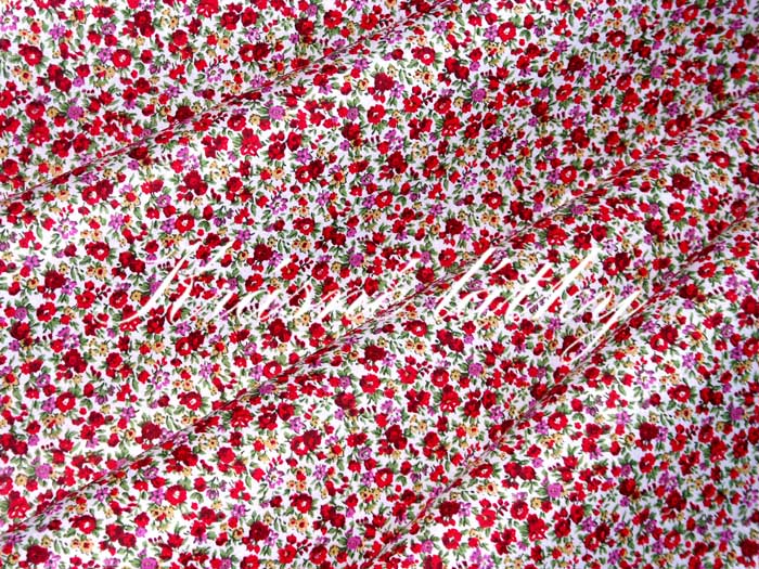 Kytičky - bavlněné plátno š.145, 145g/m