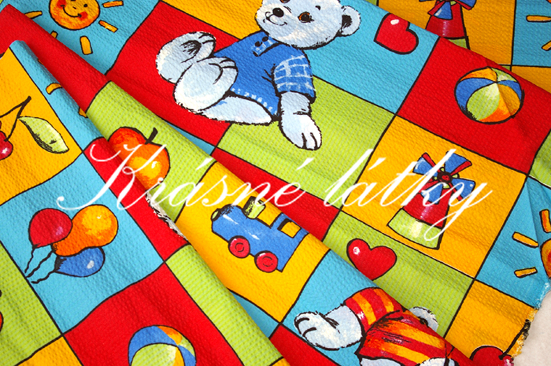 Zářivá do dětského pokojíčku - 100% bavlna