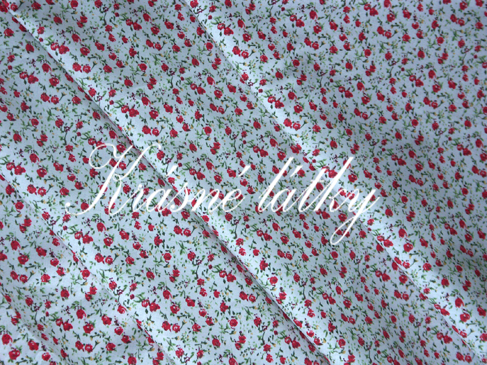 Kytičky - bavlněné plátno š.145, 145g/m2