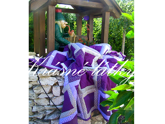 Provense patchworková deka