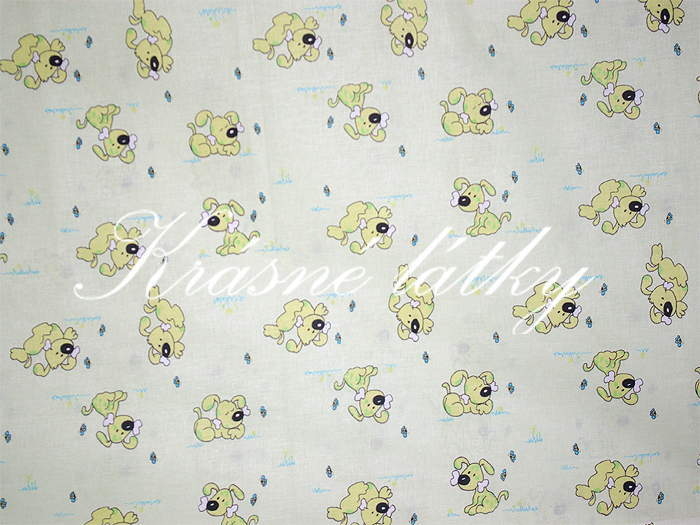 Drobný pejsek 100% bavlna, plátno 