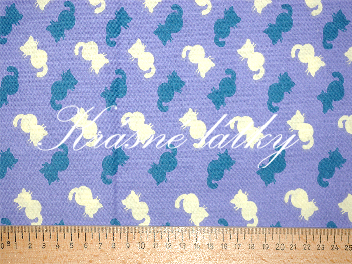 Kočky - fialové provedení