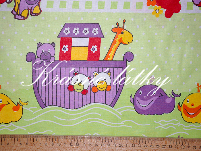 Top kvalita! Dovádivá zvířátka 100% bavlna, 135g/m2šíře 240 cm