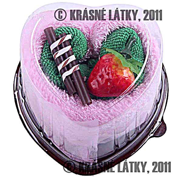 Dort srdíčko č.4 - bavlněný ručník