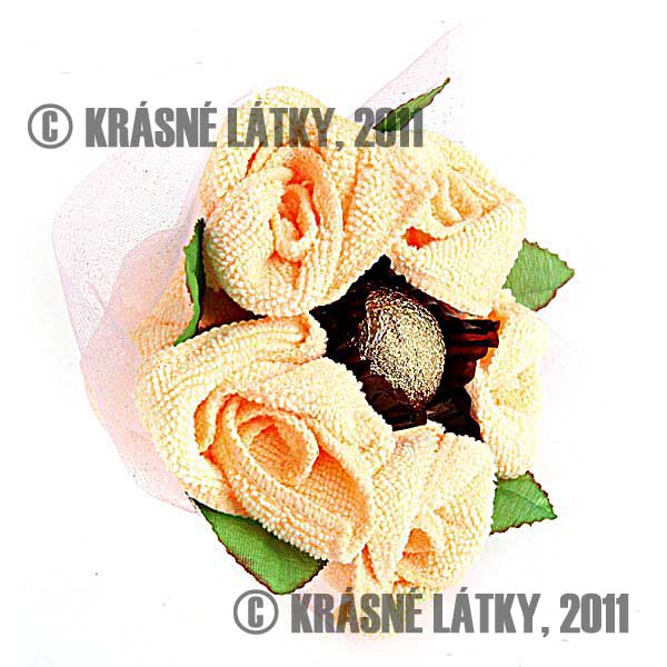 Kytice růží č.2 - bavlněný ručník