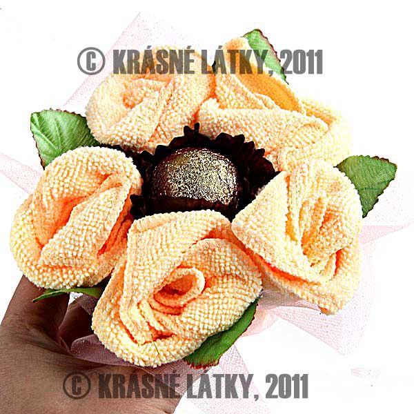 Kytice růží č.2 - bavlněný ručník