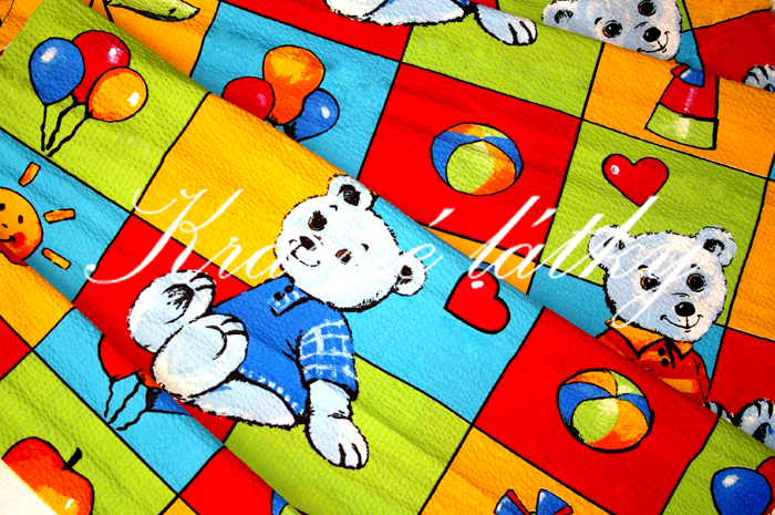 Zářivá do dětského pokojíčku - 100% bavlna