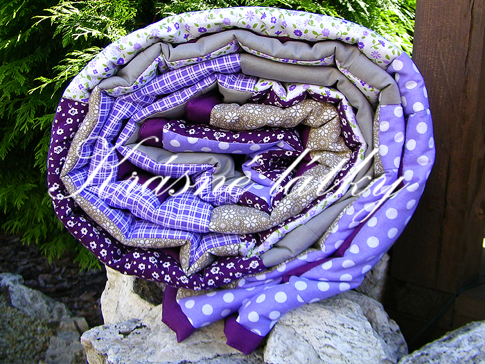 Provense patchworková deka