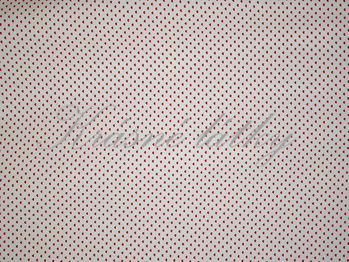 Srdíčka - 100% bavlna š. 150cm