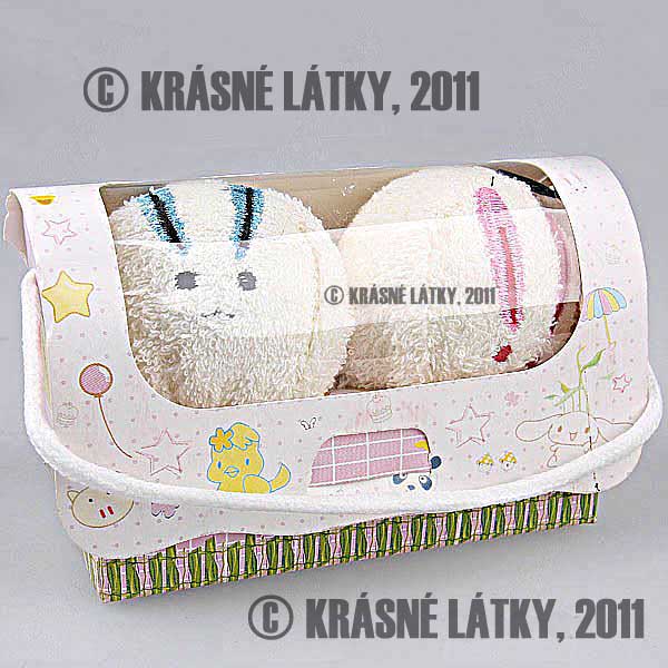 Králíček - 2x bavlněný ručník