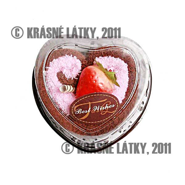 Dort srdíčko č.3 - bavlněný ručník