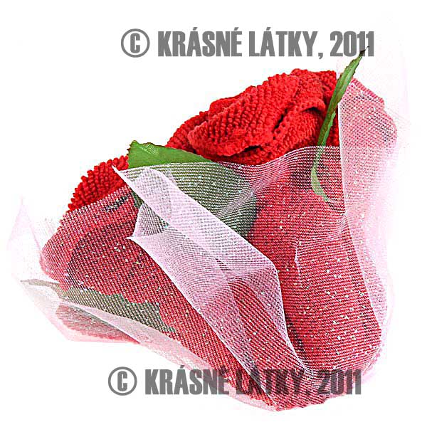 Kytice růží č.3 - bavlněný ručník