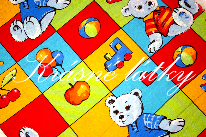 Zářivá do dětského pokojíčku - 100% bavlna