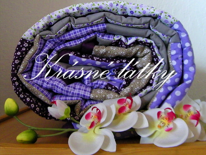 Provense patchworková deka