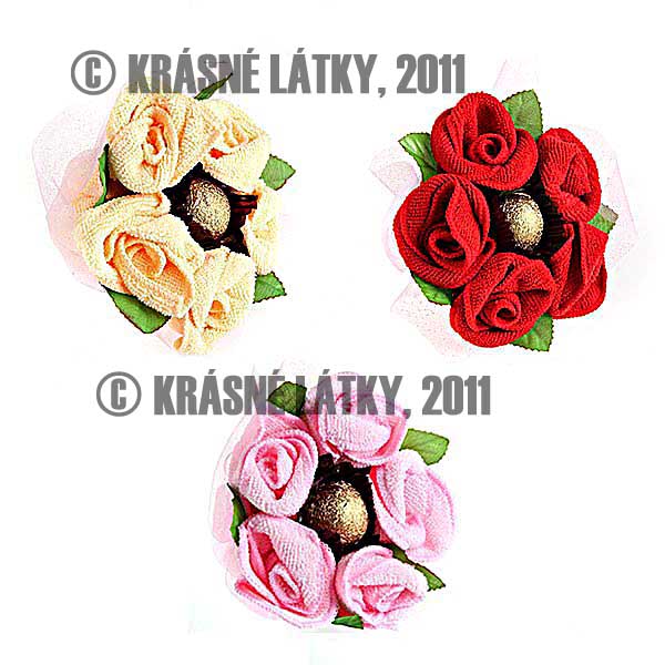 Kytice růží č.2 - bavlněný ručník