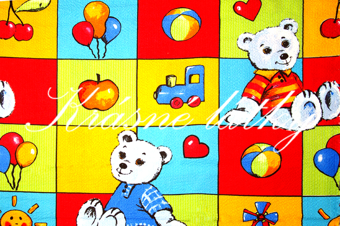 Zářivá do dětského pokojíčku - 100% bavlna