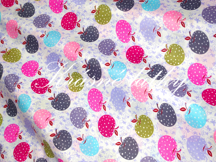 Jablíčka - bavlněné plátno š. 230 cm