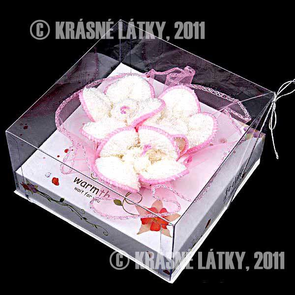 Rozkvetlá růže - bavlněný ručník