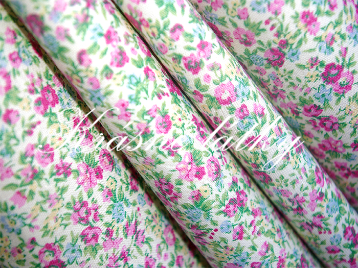 Kytičky - bavlněné plátno š.145, 145g/m2