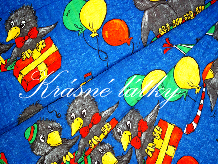 Veselé vrány - 100% bavlna výprodej