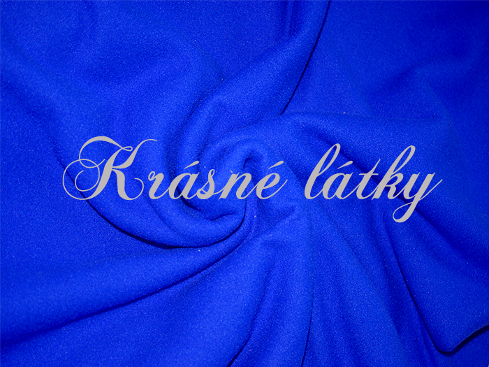 Fleece Antipilling královsky modrá š. 160cm 270g/m2