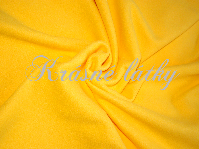 Fleece Antipilling žlutá š. 160cm 360g/m2