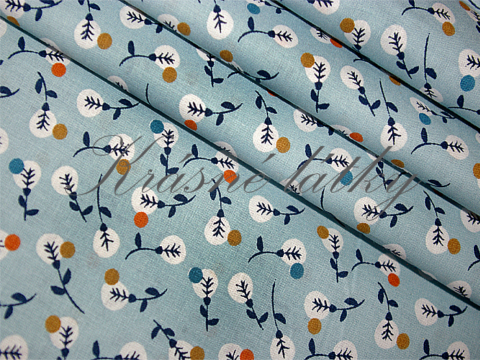 Bavlna, větvička - 100% bavlna, š. 150 cm, 120 g/m2