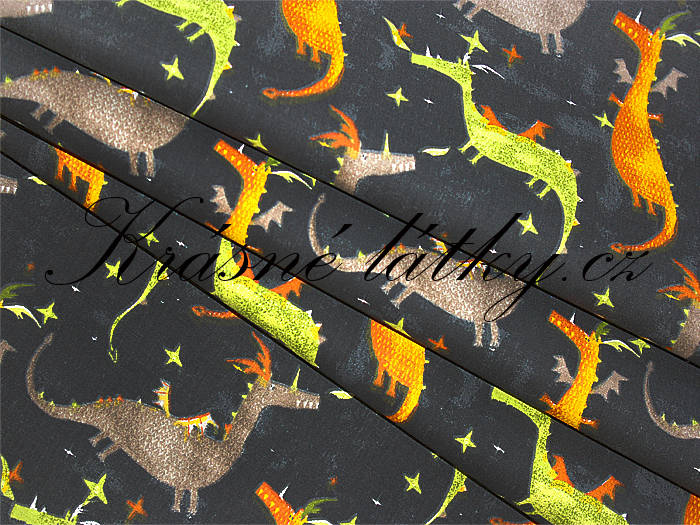 Draci š. 160 cm bavlna, 150 g/m2 tmavě šedá