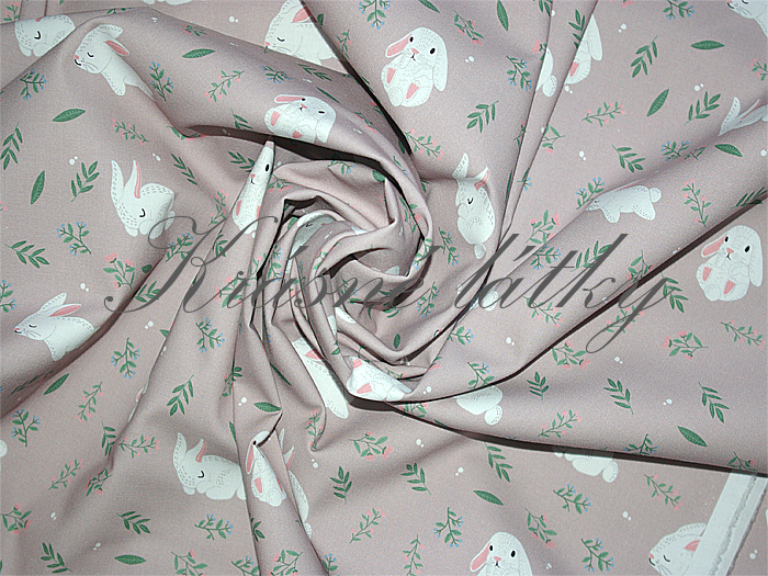 Ušáci - 100% bavlna, š. 160 cm, 150 g/m2