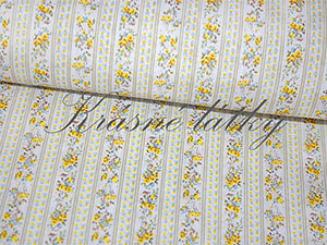 Látka s pruhy - 100% bavlna, š. 150 cm, 120g/m2, plátno