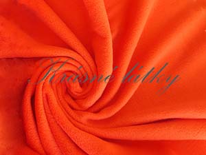 Fleece oranžový látka - dětské látky, látky, metráž